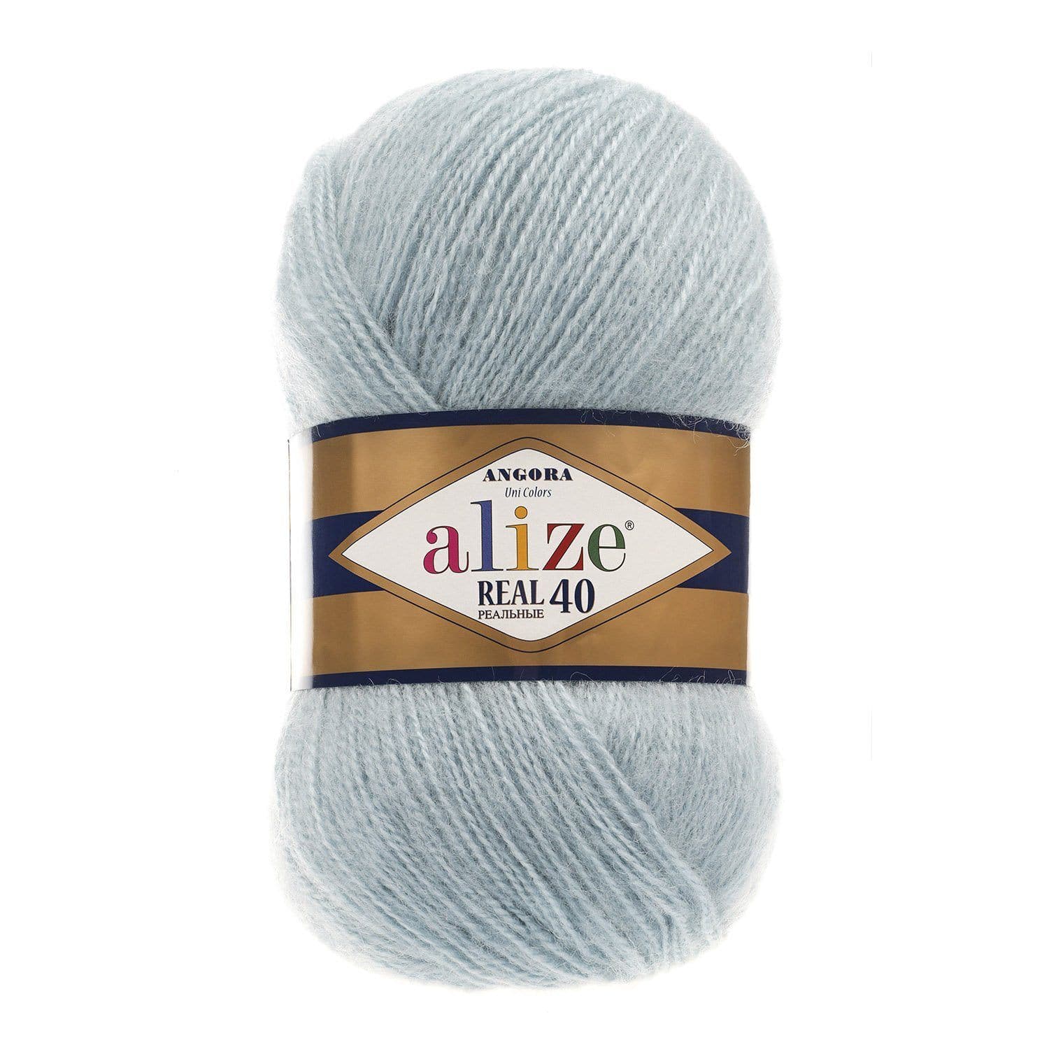 Alize Angora Real 40 Angora Real 40 Heledat Aqua (114)