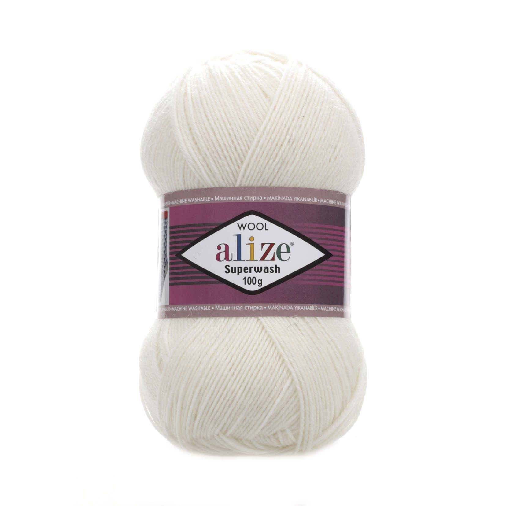 Alize Superwash Comfort Socks Superwash Cream (01)