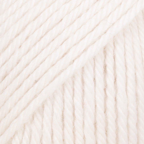 DROPS Lima 1101 White – wool alpaca yarn
