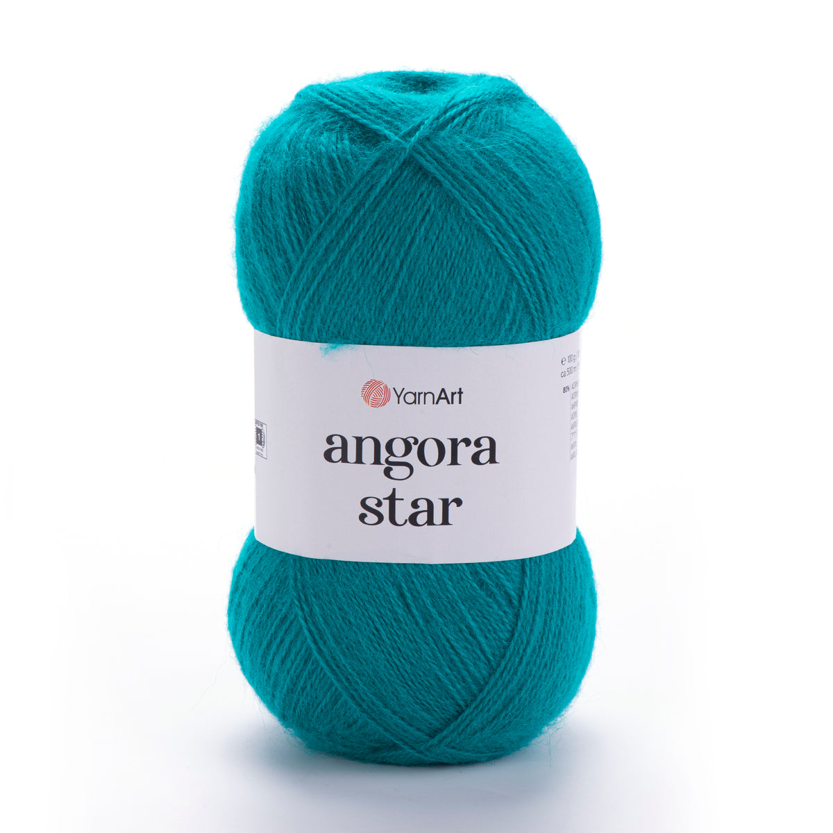 YarnArt Angora Star 11448 Петроль – пушистая пряжа из акрила с шерстью