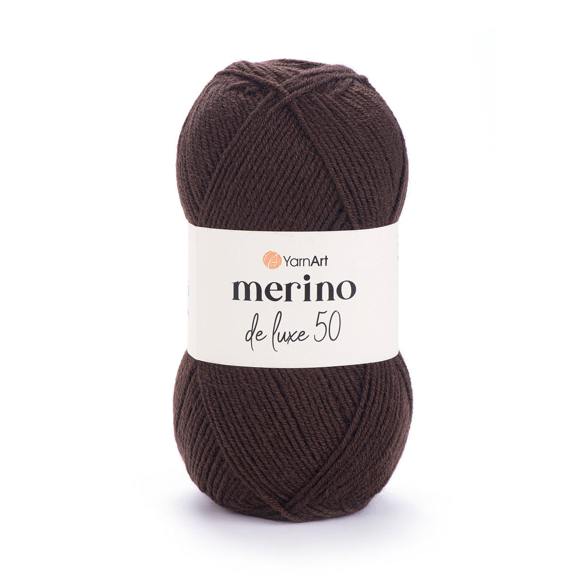 YarnArt Merino DeLuxe 50 116 Antracit – ull- och akrylgarn