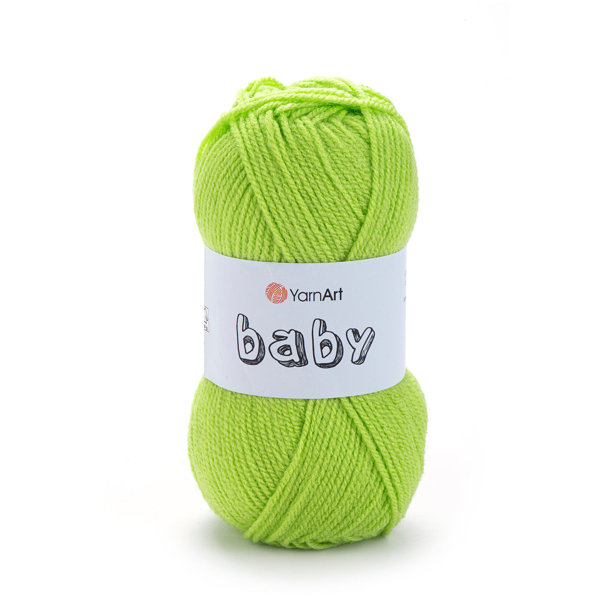 YarnArt Baby 13854 Лаймовый – детская акриловая пряжа