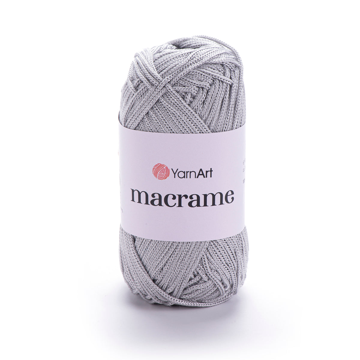 YarnArt Macrame 149 Pilka – poliesterio makramė virvė