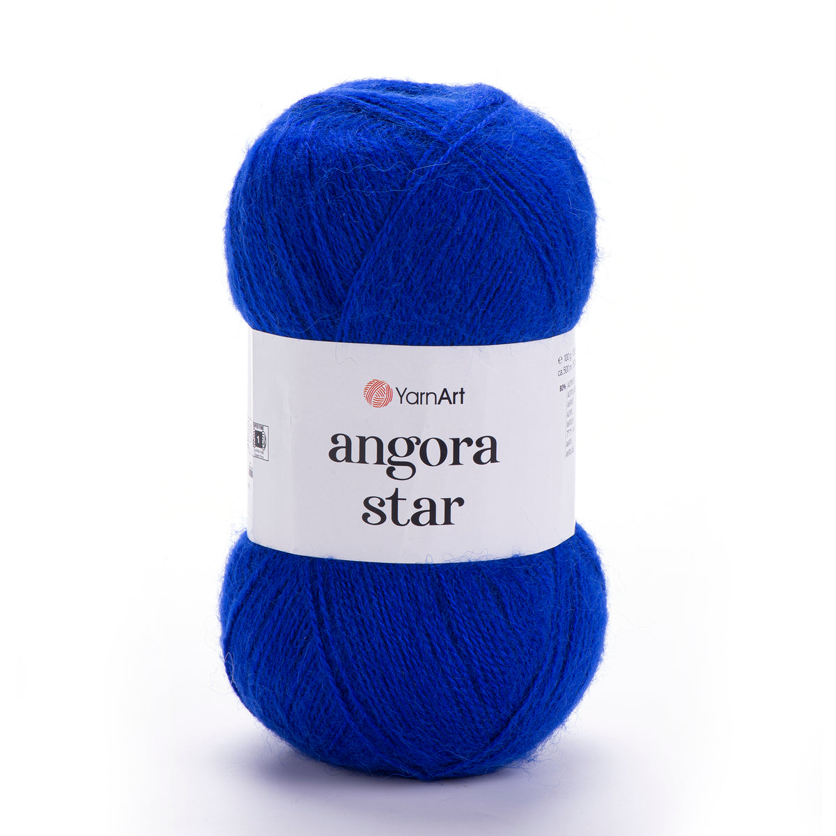 YarnArt Angora Star 152 Сапфировый – пушистая пряжа из акрила с шерстью