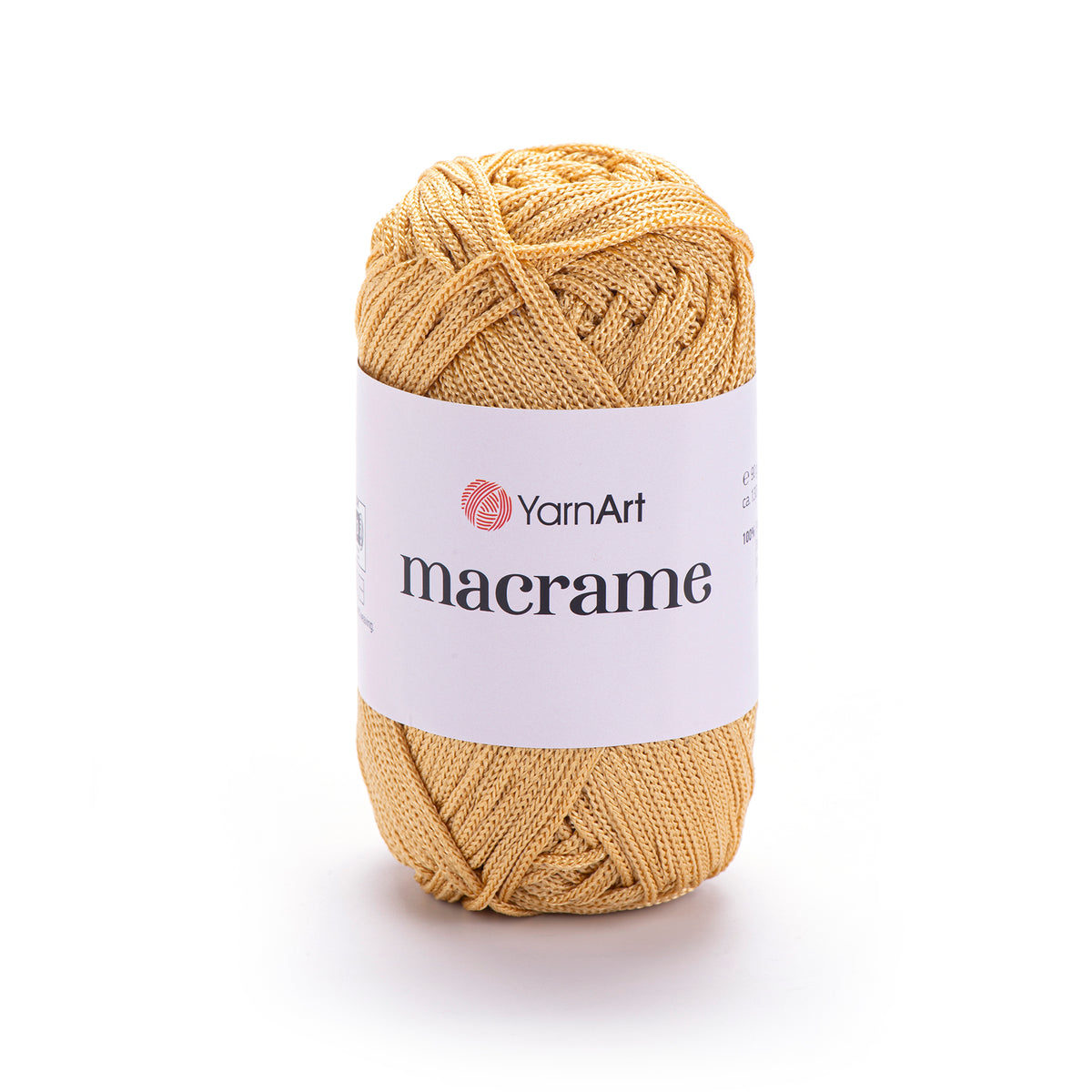 YarnArt Macrame 155 Kupranugario – poliesterio makramė virvė