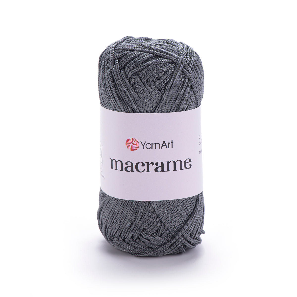 YarnArt Macrame 159 Anglies pilka – poliesterio makramė virvė