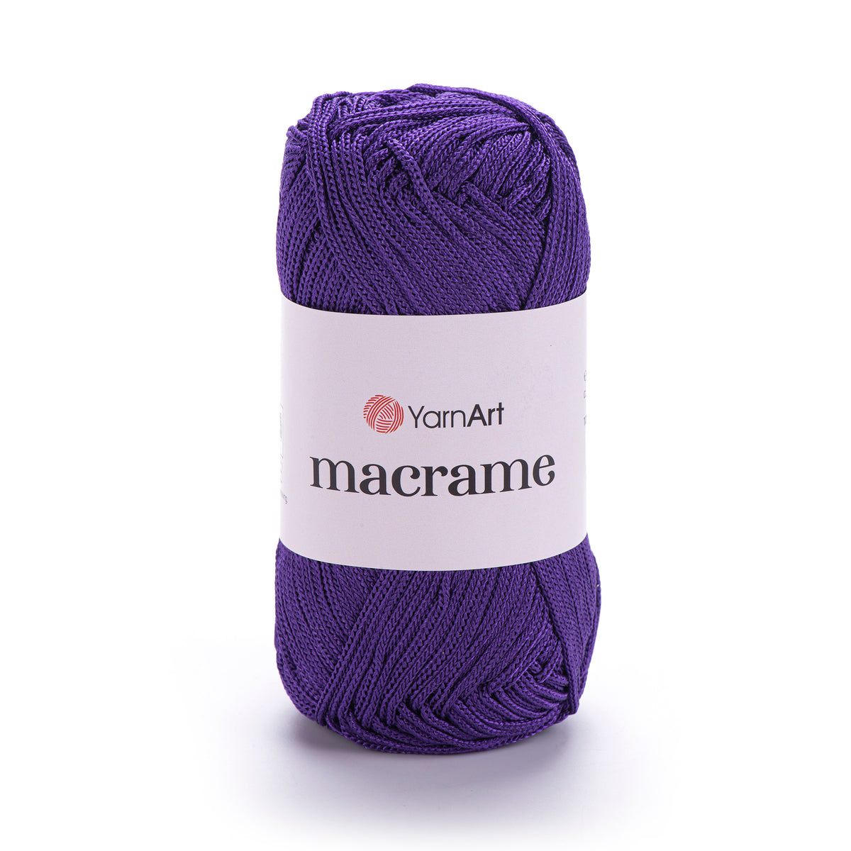 YarnArt Macrame 167 Purpurinė – poliesterio makramė virvė