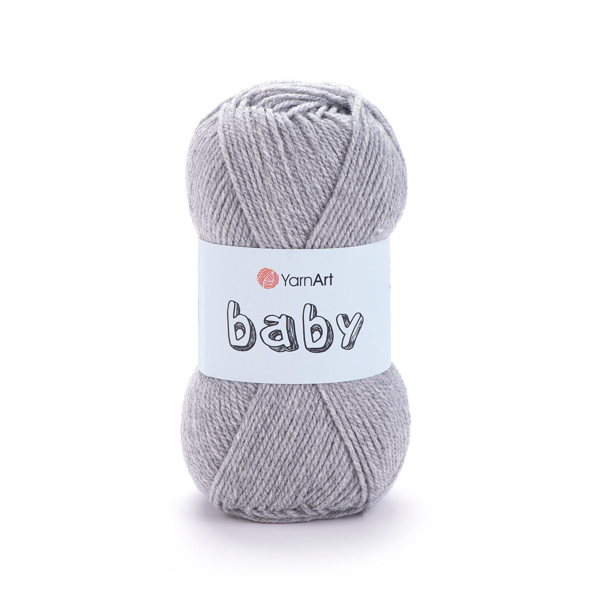 YarnArt Baby 195 Серый – детская акриловая пряжа