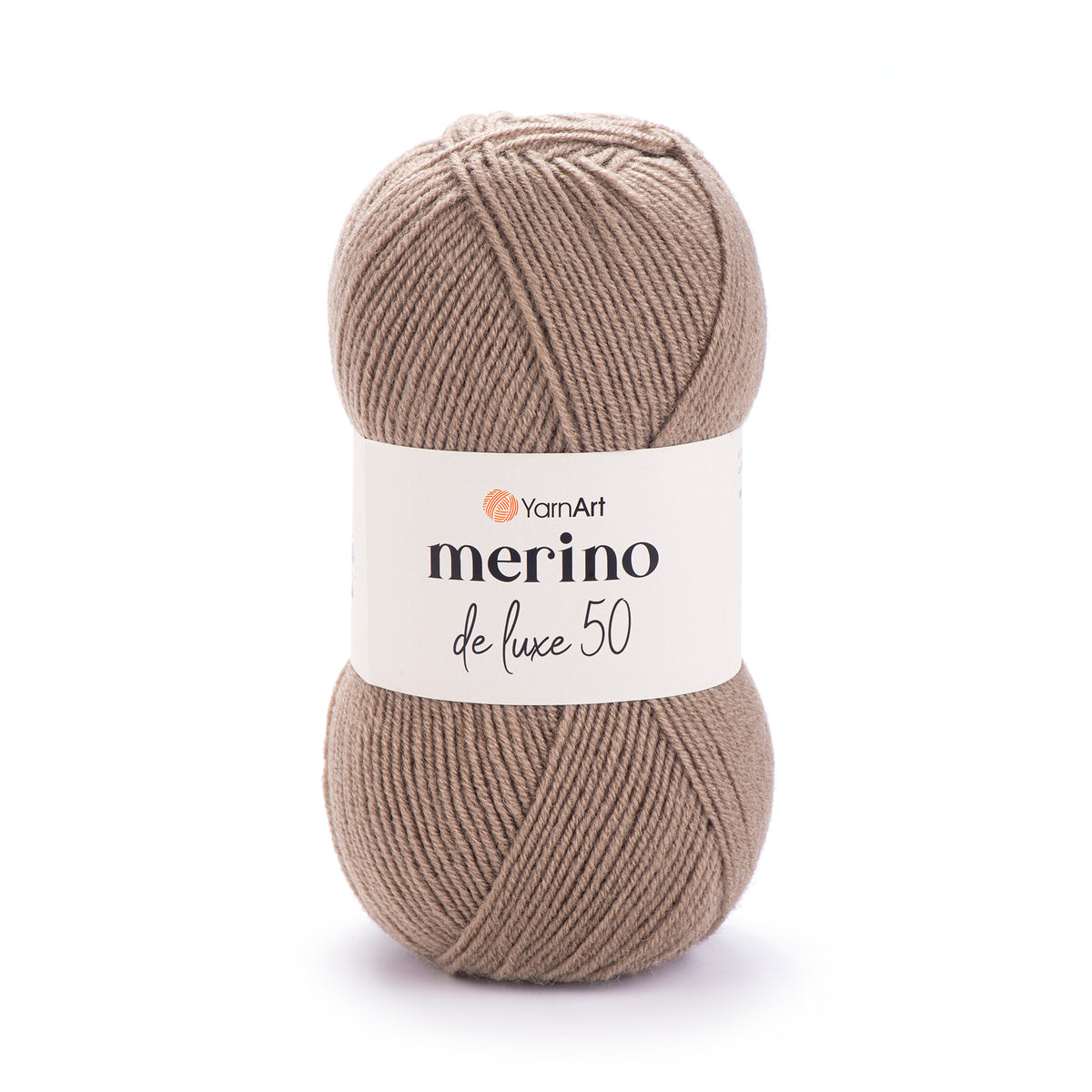 YarnArt Merino DeLuxe 50 218 Taupe – ull- och akrylgarn