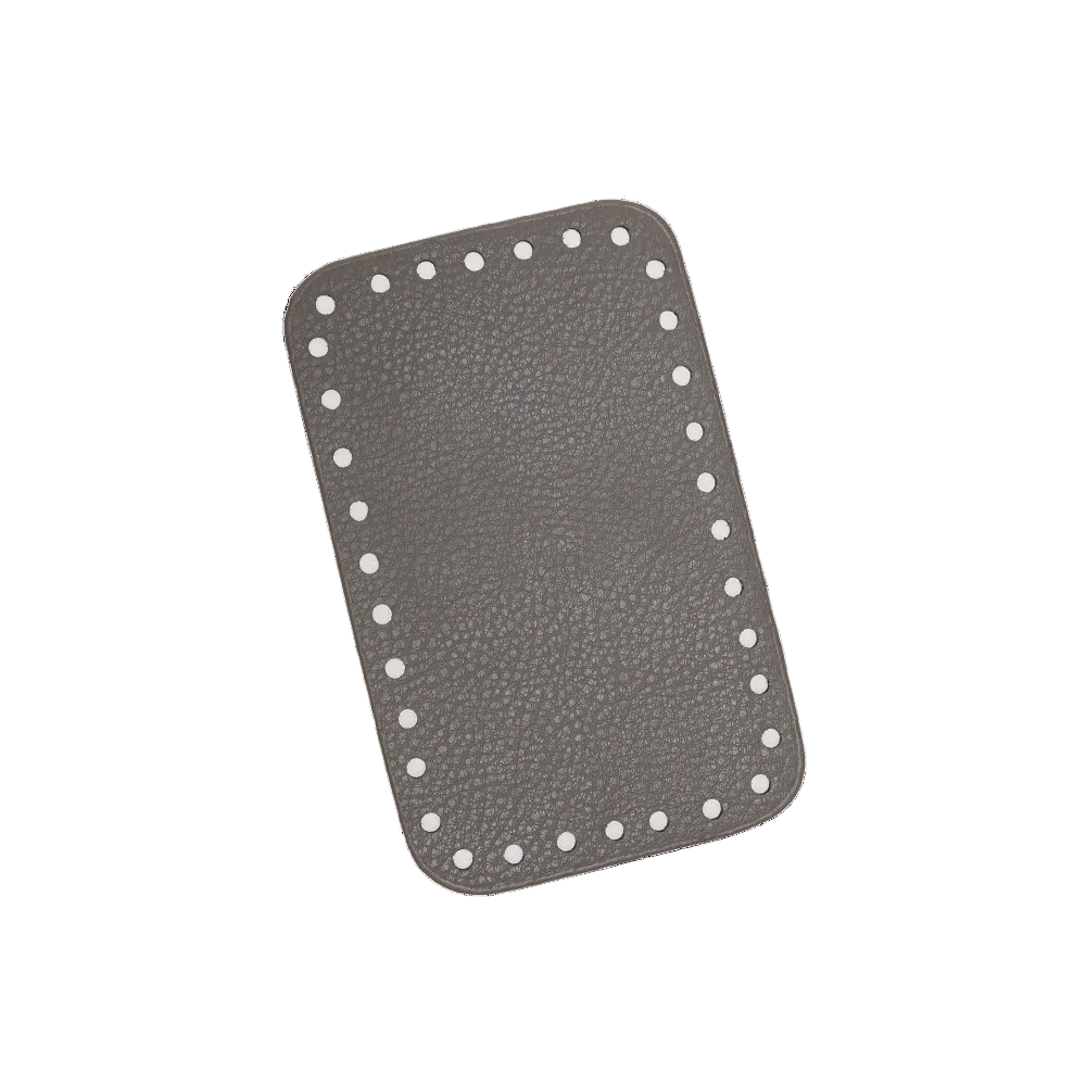 Fondo per borsa rettangolare – 16 x 10 cm (grigio)