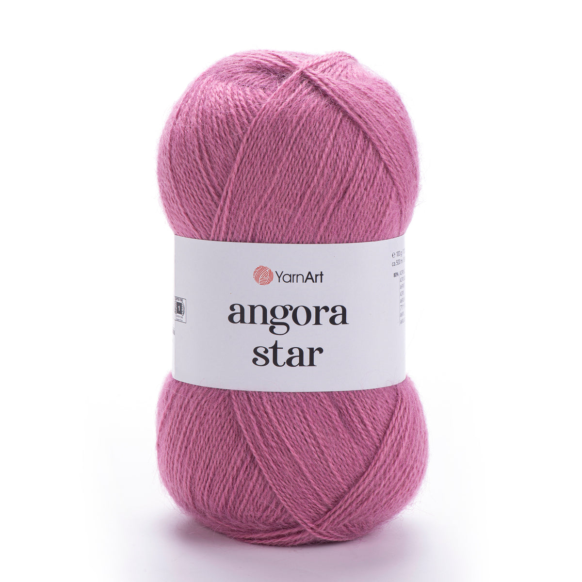 YarnArt Angora Star 3017 Сливовый – пушистая пряжа из акрила с шерстью
