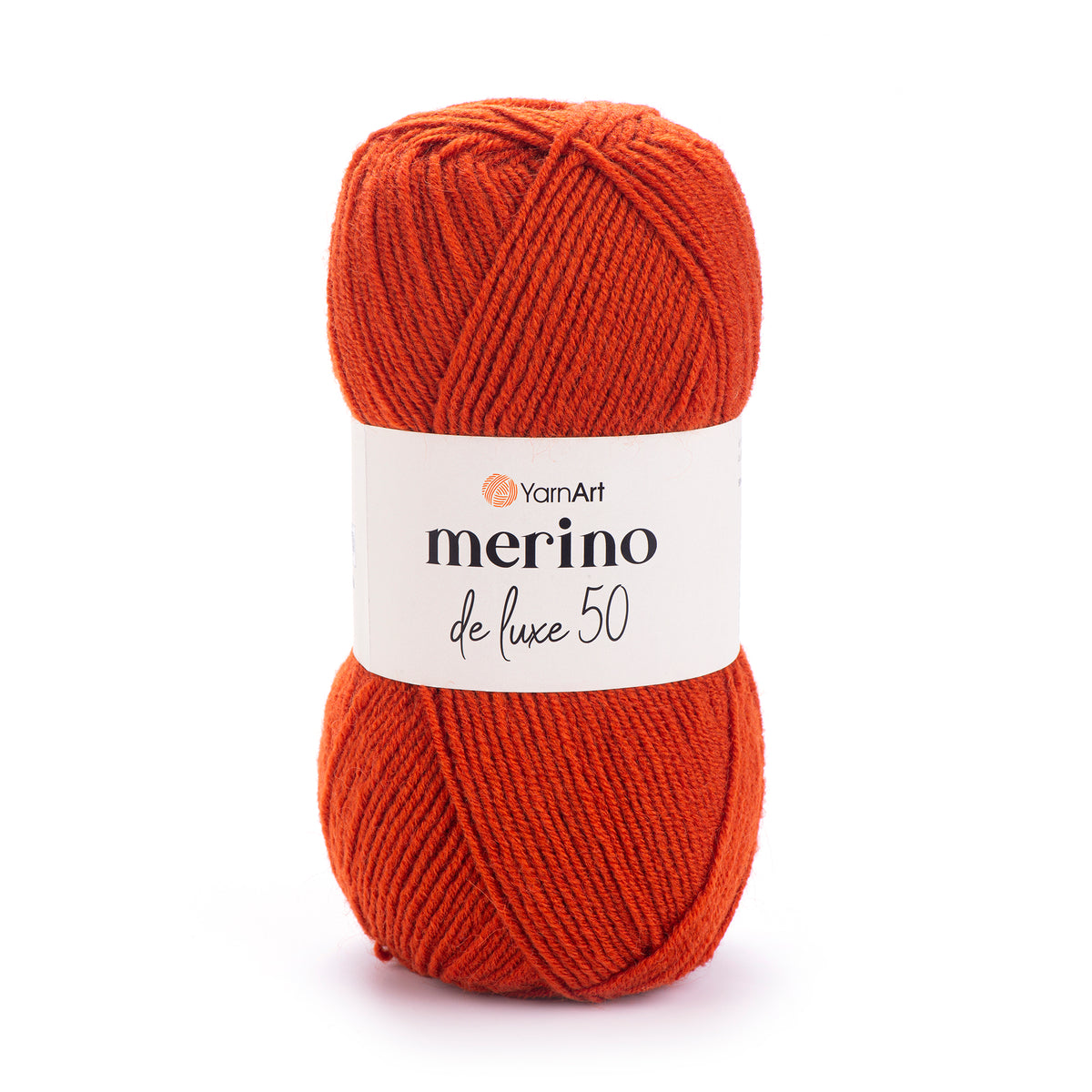 YarnArt Merino DeLuxe 50 3027 Rost – ull- och akrylgarn