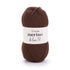 YarnArt Merino DeLuxe 50 3067 Mörkbrun – ull- och akrylgarn