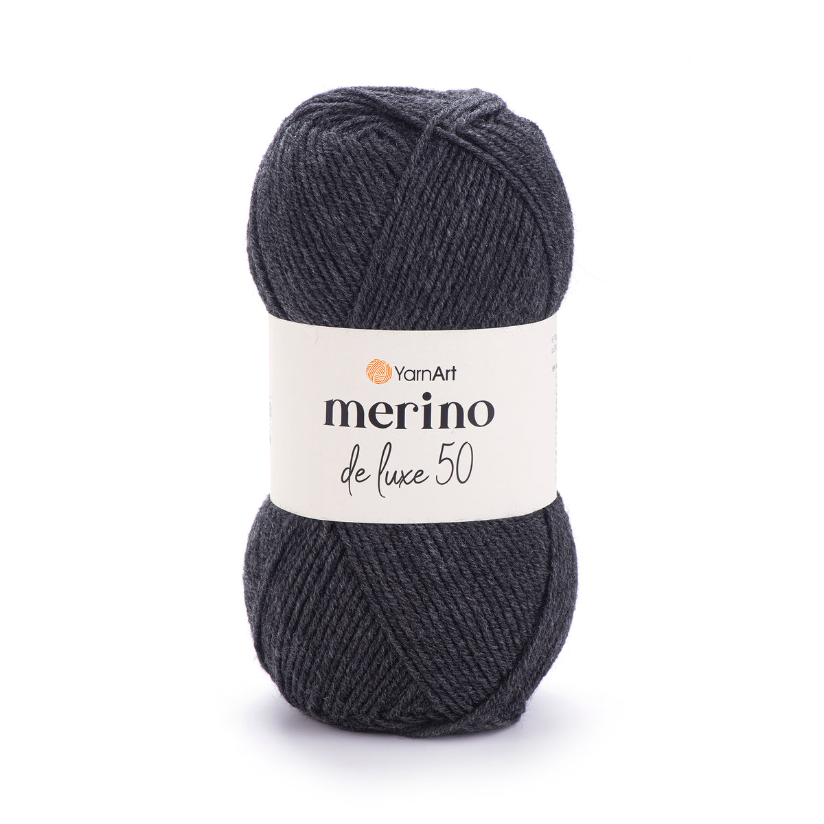 YarnArt Merino DeLuxe 50 359 Antracit – ull- och akrylgarn