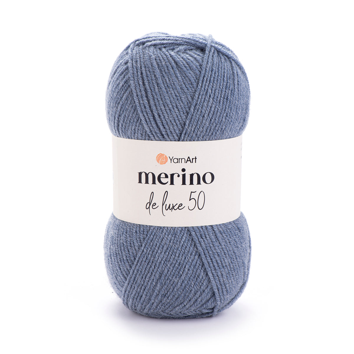 YarnArt Merino DeLuxe 50 3864 Skiffer – ull- och akrylgarn