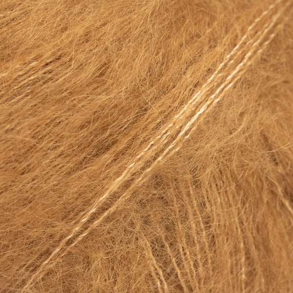 DROPS Kid-Silk 50 Karamell – mohair- och silkesgarn