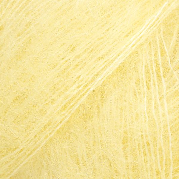 DROPS Kid-Silk 52 Lemonad – mohair- och silkesgarn