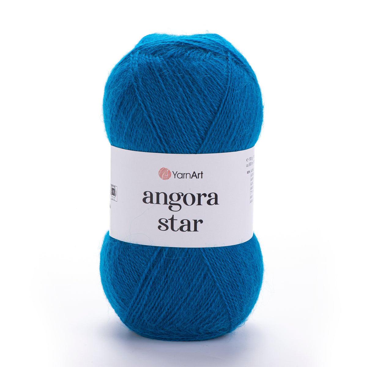 YarnArt Angora Star 545 Глубокое море – пушистая пряжа из акрила с шерстью