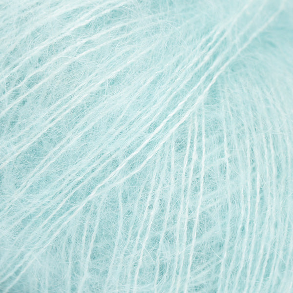 DROPS Kid-Silk 58 Akvamarin – mohair- och silkesgarn