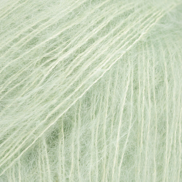 DROPS Kid-Silk 60 Pepparmint – mohair- och silkesgarn