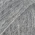 DROPS Kid-Silk 75 Stålgrå – mohair- och silkesgarn