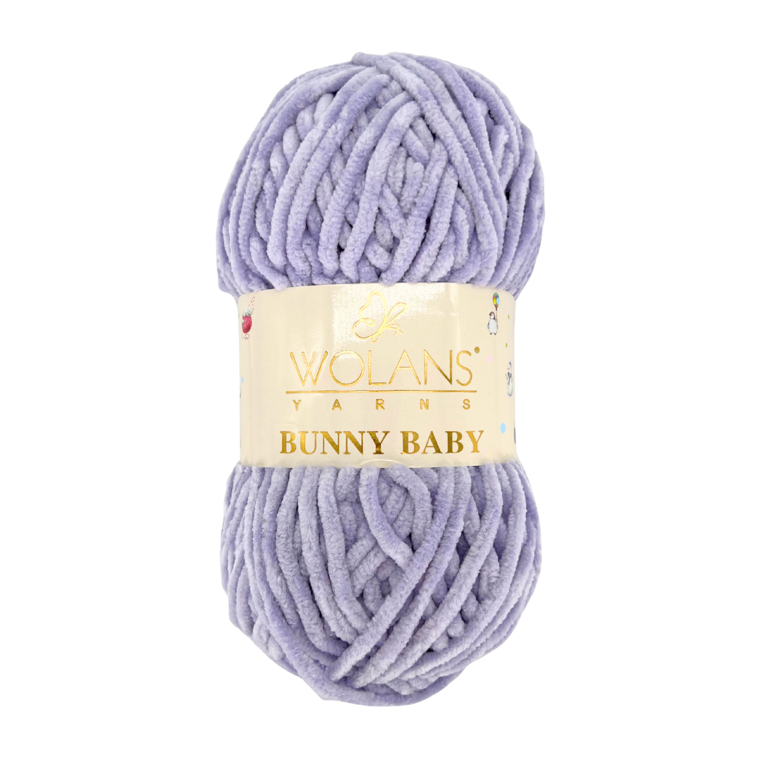 Wolans Bunny Baby 100-81 Lavandas – šenila dzija