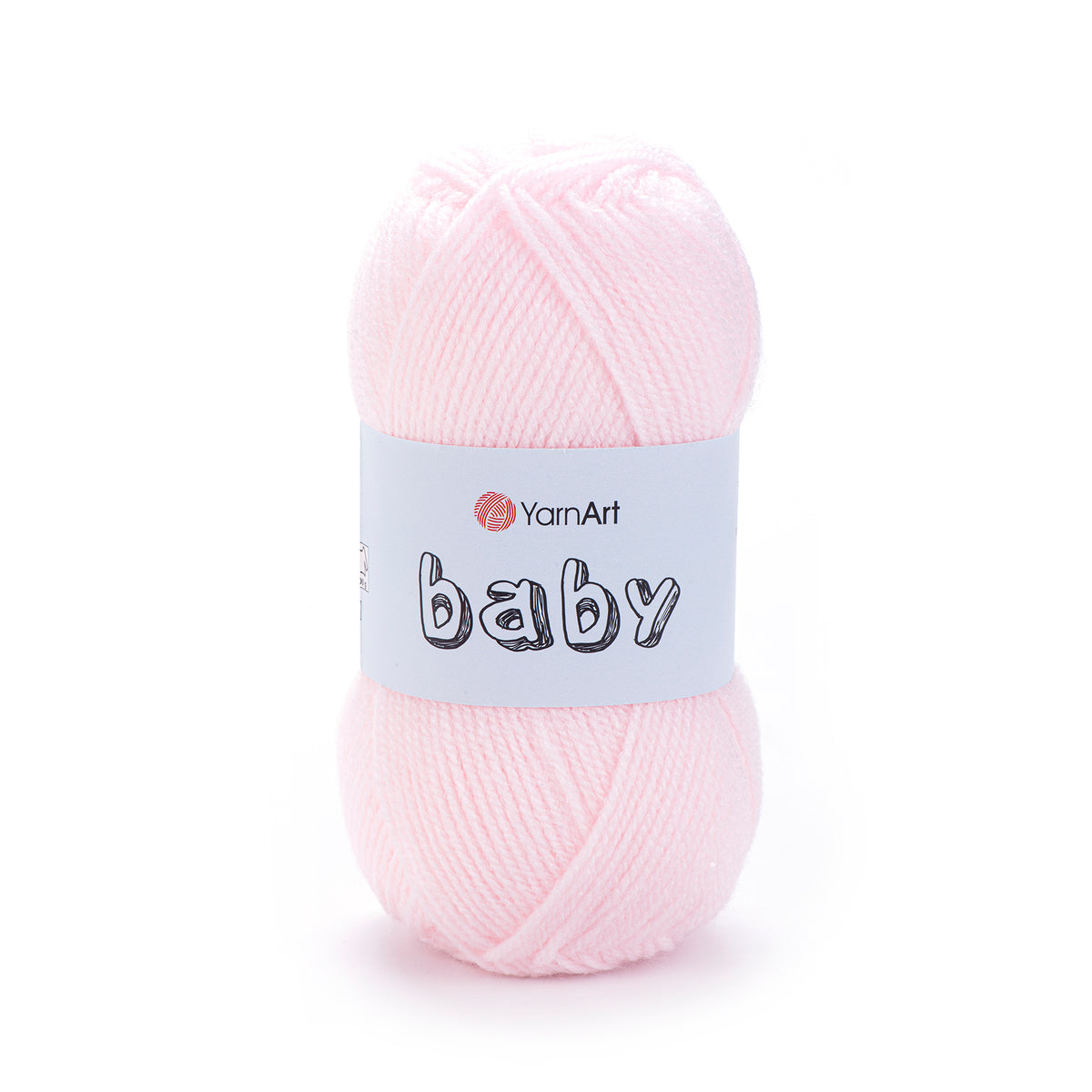 YarnArt Baby 853 Бледно-розовый – детская акриловая пряжа