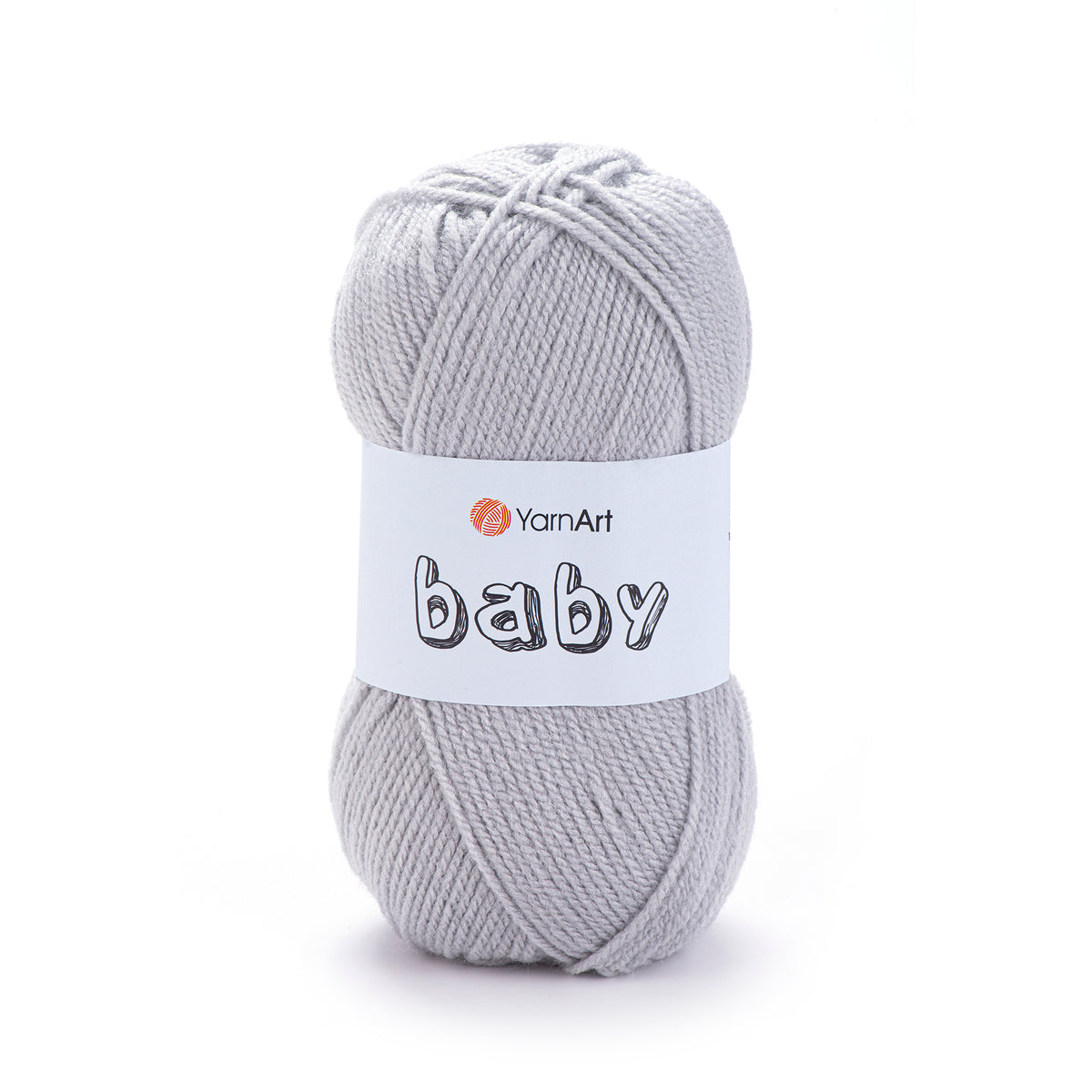 YarnArt Baby 855 Серый – детская акриловая пряжа