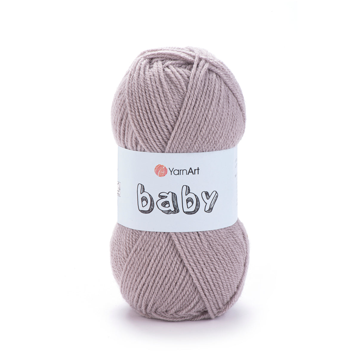YarnArt Baby 857 Светло-серый – детская акриловая пряжа
