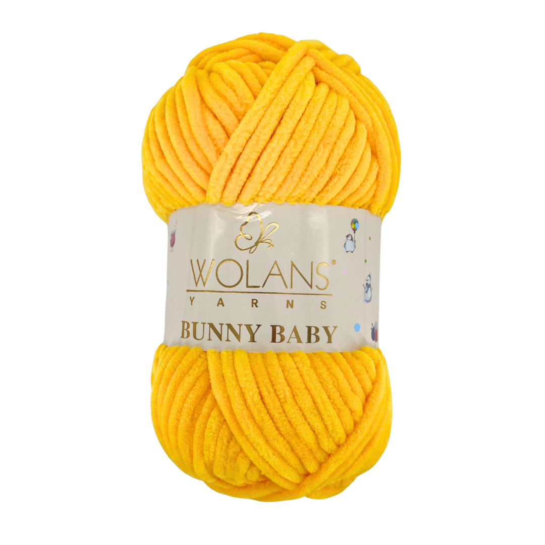 Wolans Bunny Baby 100-87 Kliņģerīšu – šenila dzija