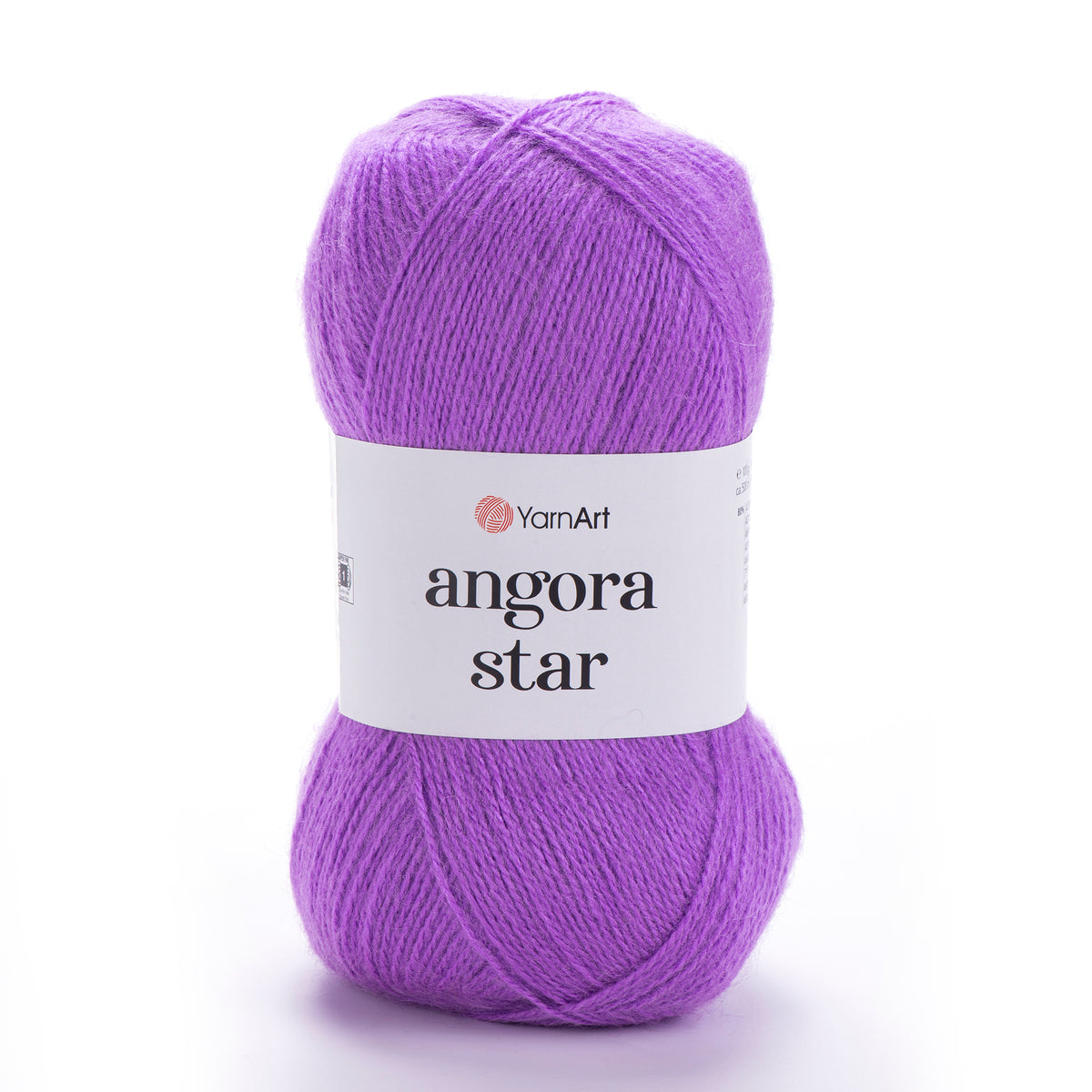 YarnArt Angora Star 9561 Фиолетовый – пушистая пряжа из акрила с шерстью