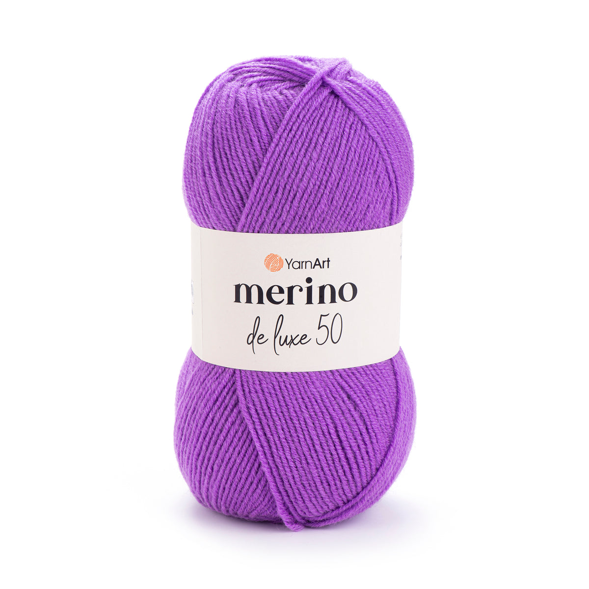 YarnArt Merino DeLuxe 50 9561 Violett – ull- och akrylgarn