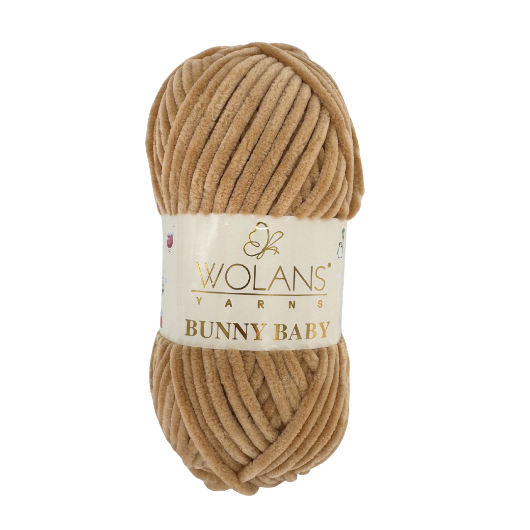 Wolans Bunny Baby 100-97 Tabakas – šenila dzija
