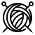 Logo of a circular design with intersecting lines