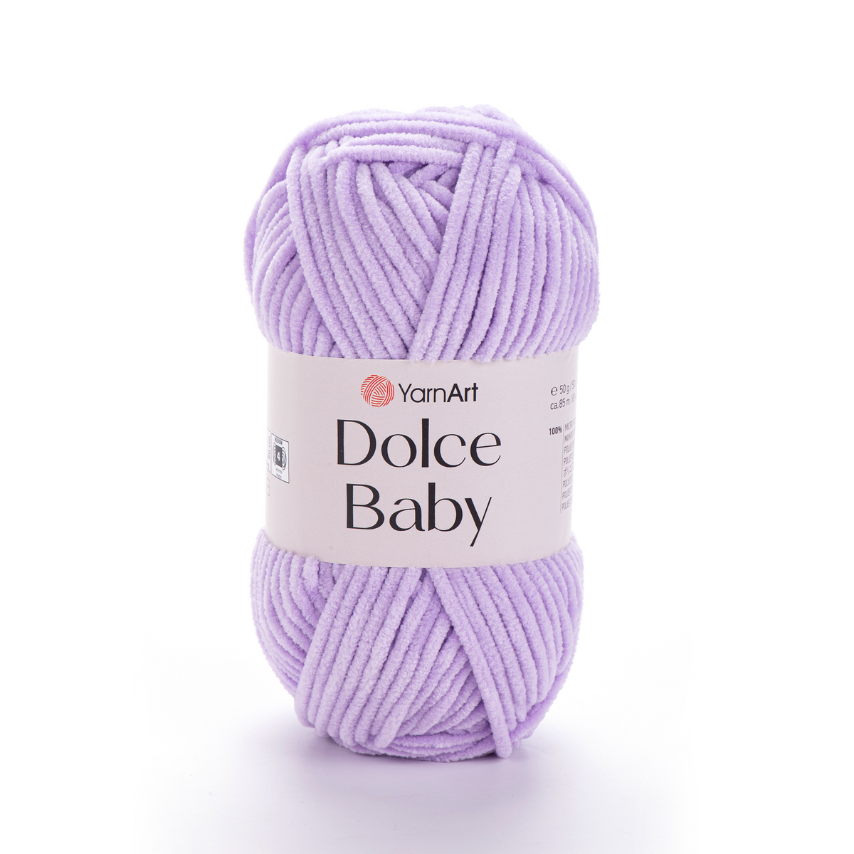 YarnArt Dolce Baby 744 Лавандовый – тонкая шенилл-пряжа