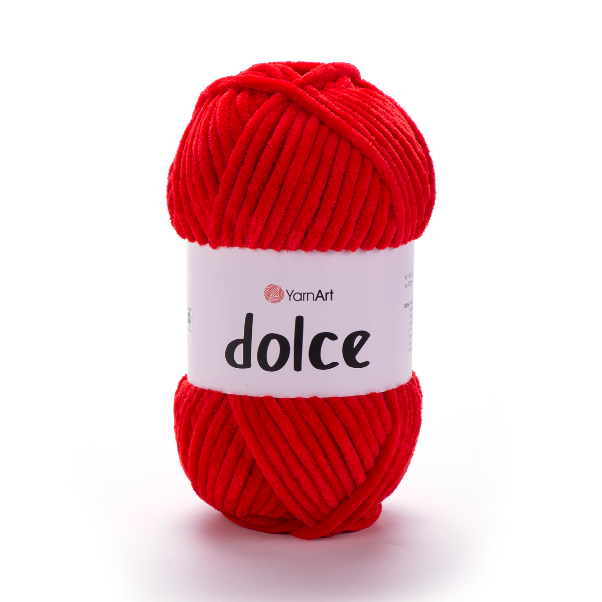 YarnArt Dolce 748 Cherry – plush chenille yarn
