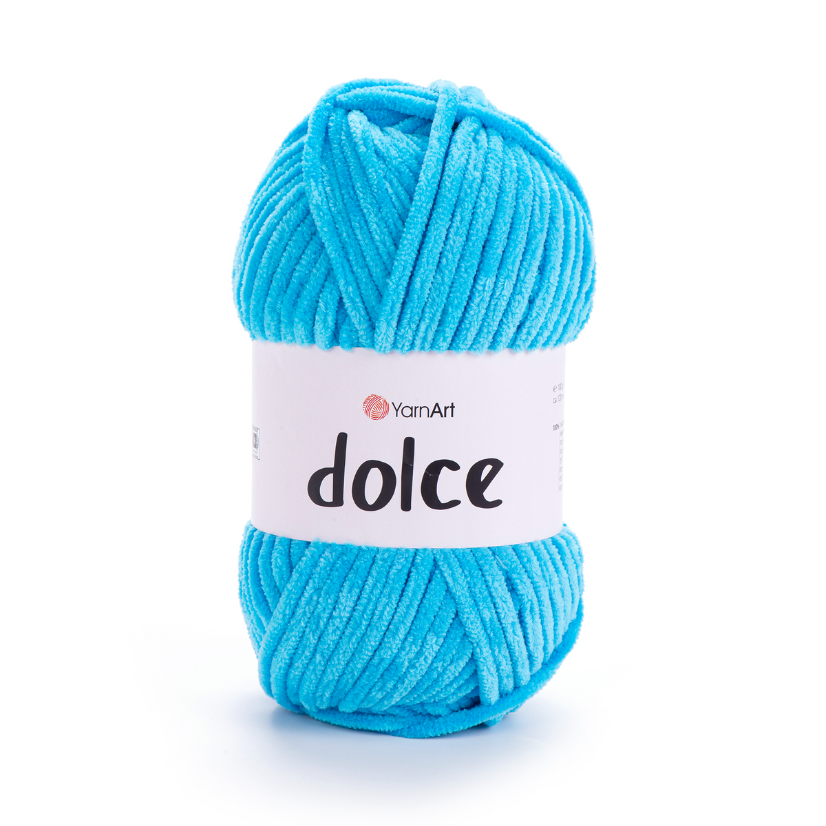 YarnArt Dolce 758 Azure – plush chenille yarn