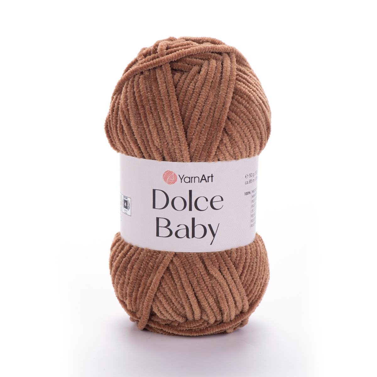 YarnArt Dolce Baby 765 Какао – тонкая шенилл-пряжа