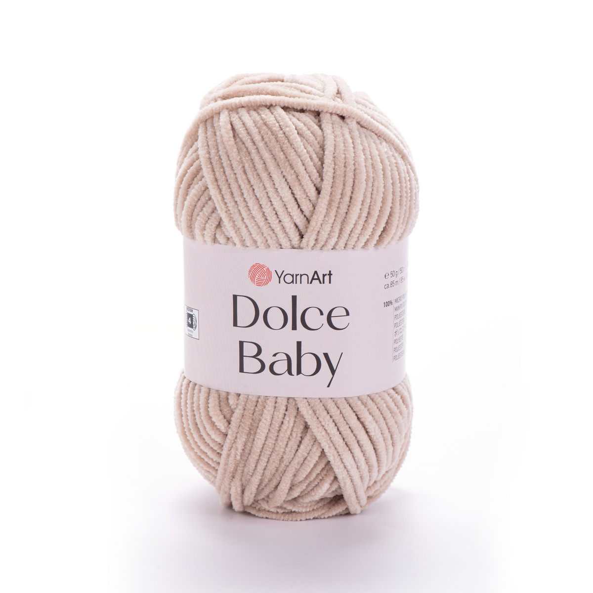 YarnArt Dolce Baby 771 Каменный – тонкая шенилл-пряжа