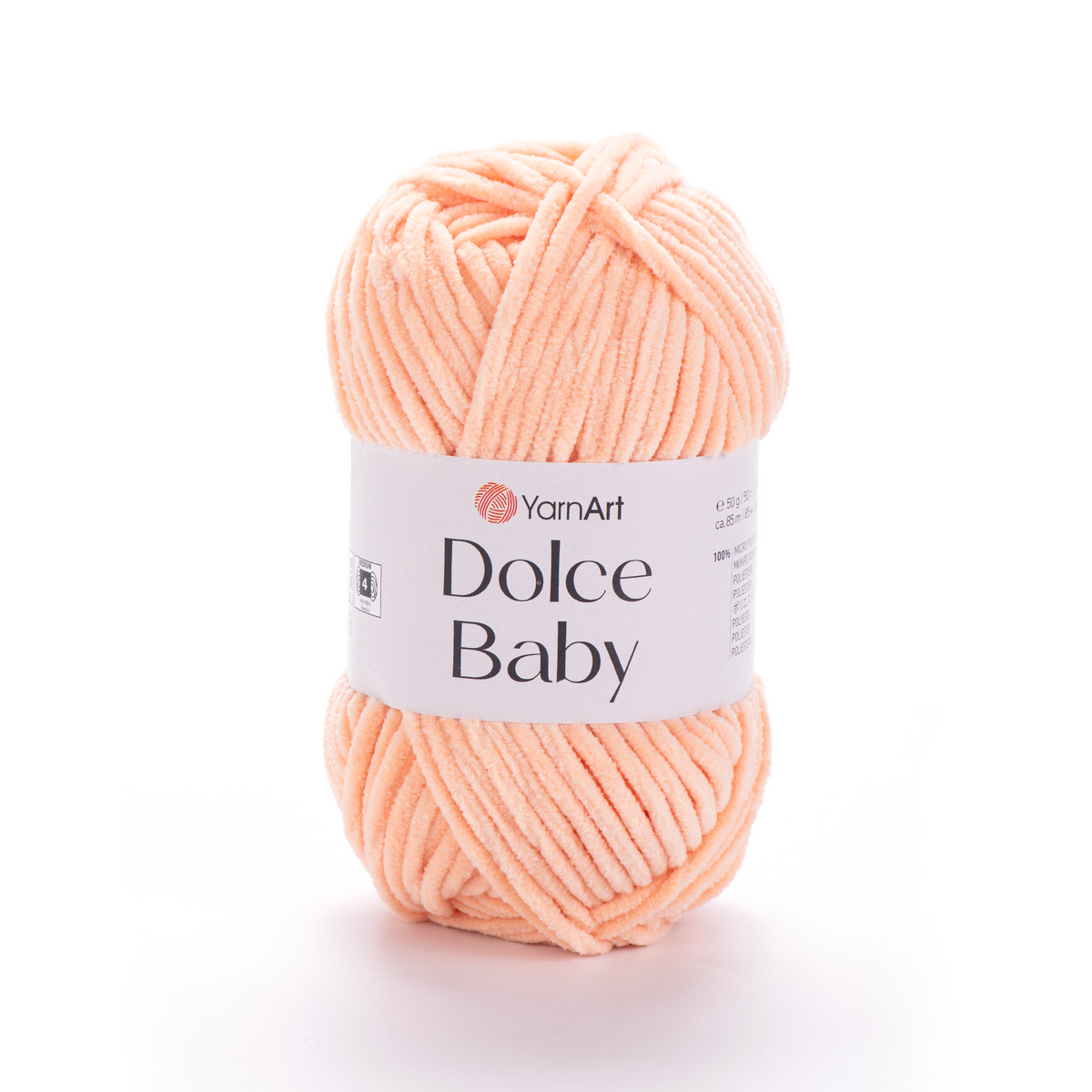YarnArt Dolce Baby 773 Телесный – тонкая шенилл-пряжа