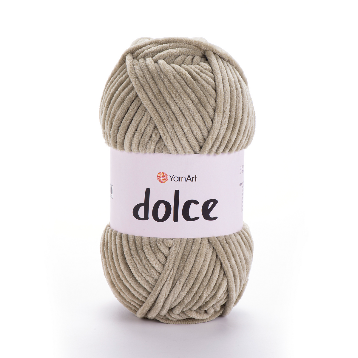 YarnArt Dolce 798 Taupe – plush chenille yarn