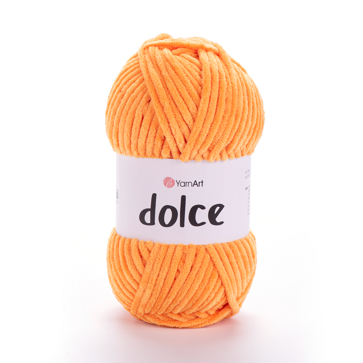YarnArt Dolce 852 Apricot – plush chenille yarn