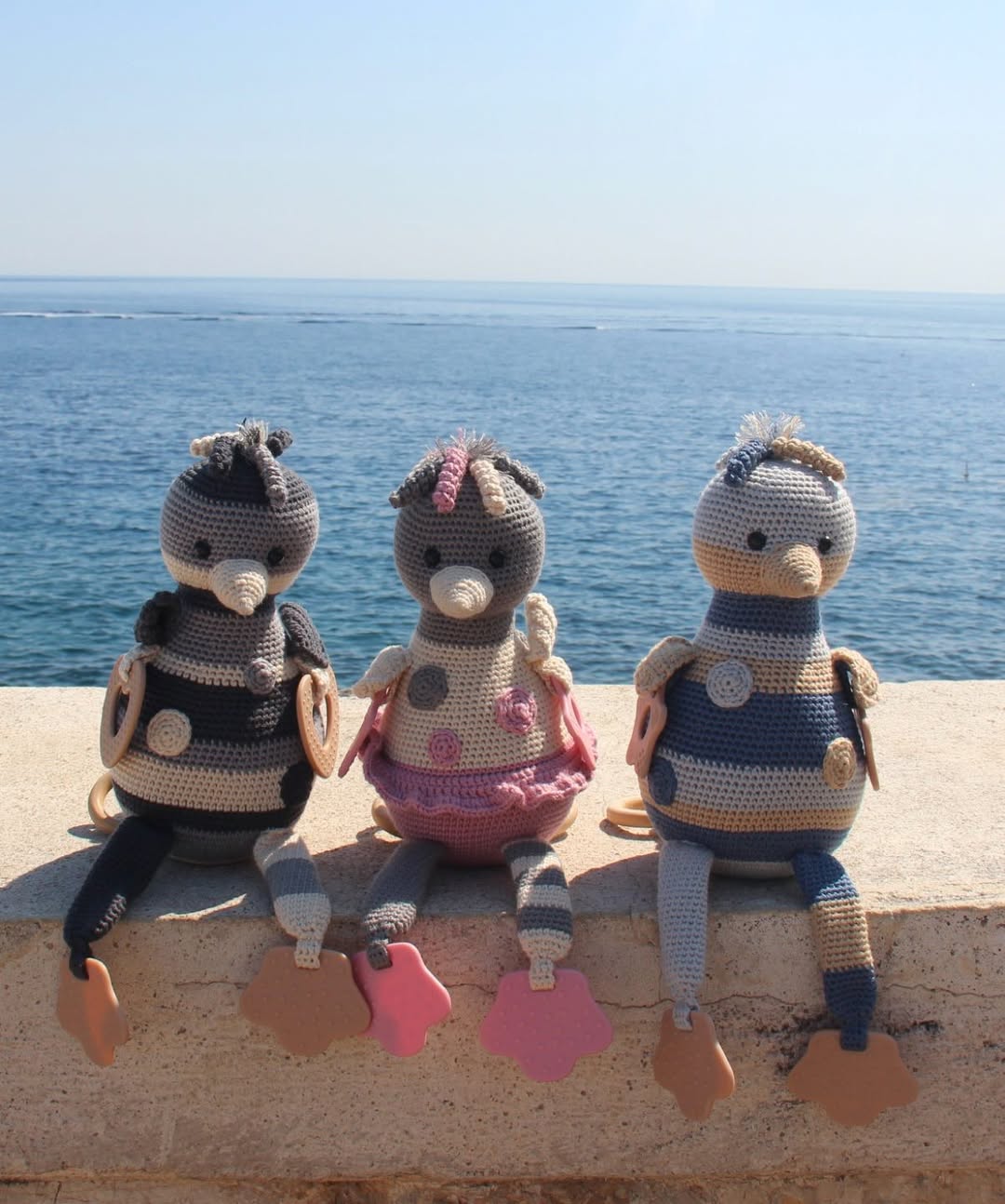 Soft TPE Animal Foot Teether (2 pcs) – for Baby Sensory Toys & Rattles