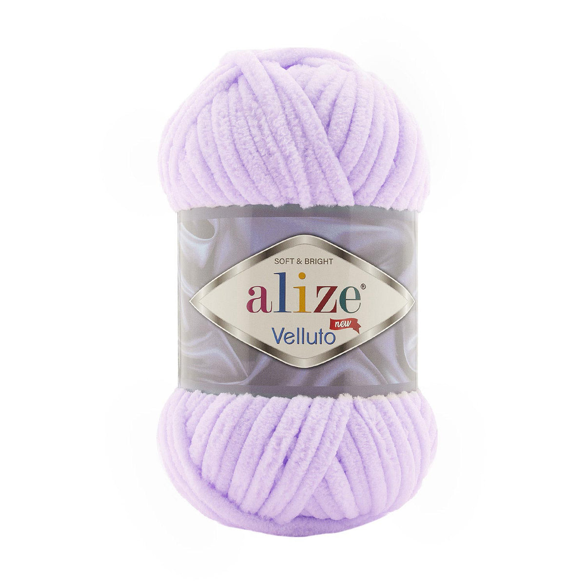 Alize Velluto 27 Lilla – ciniglia spessa