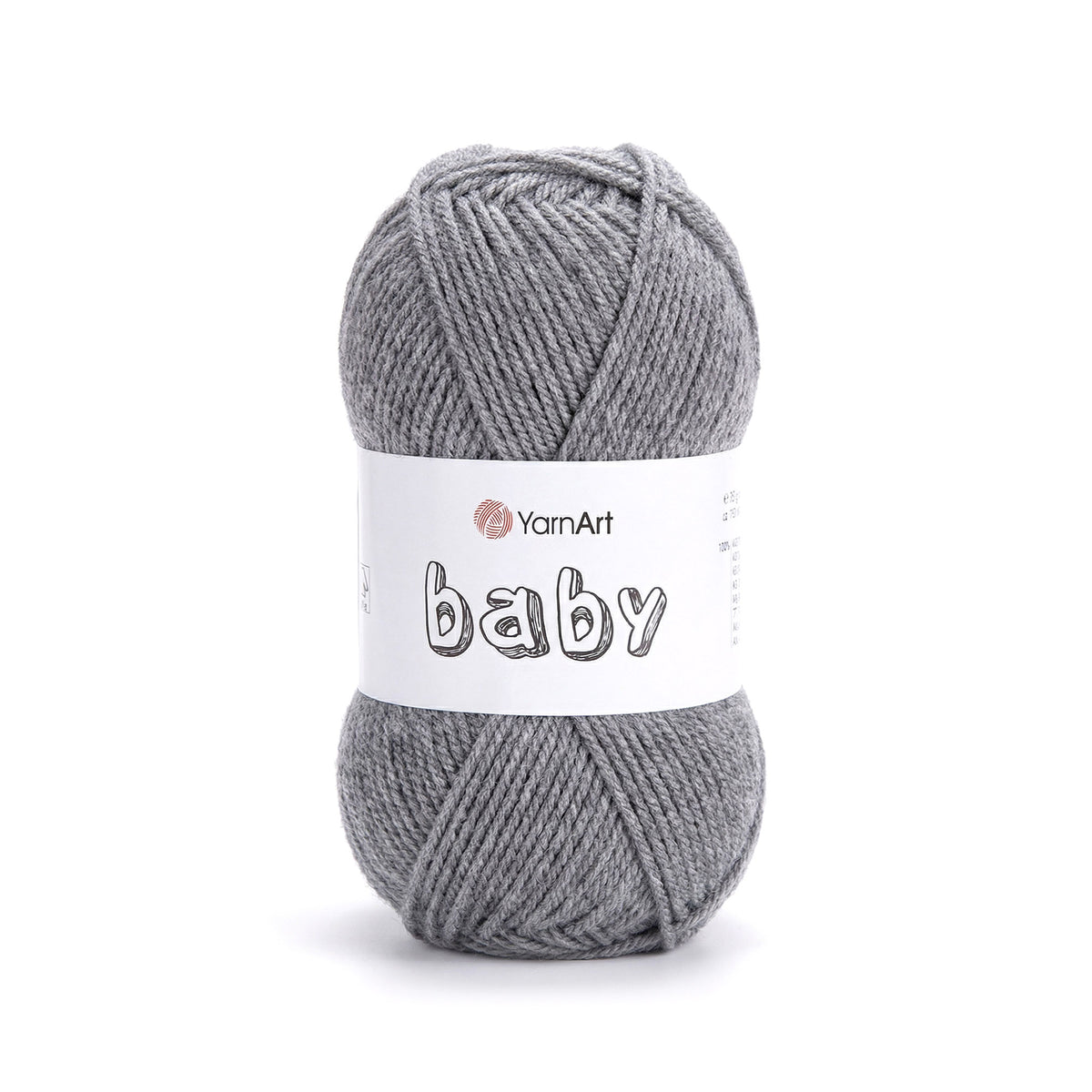YarnArt Baby 29 Тёмно-серый – детская акриловая пряжа