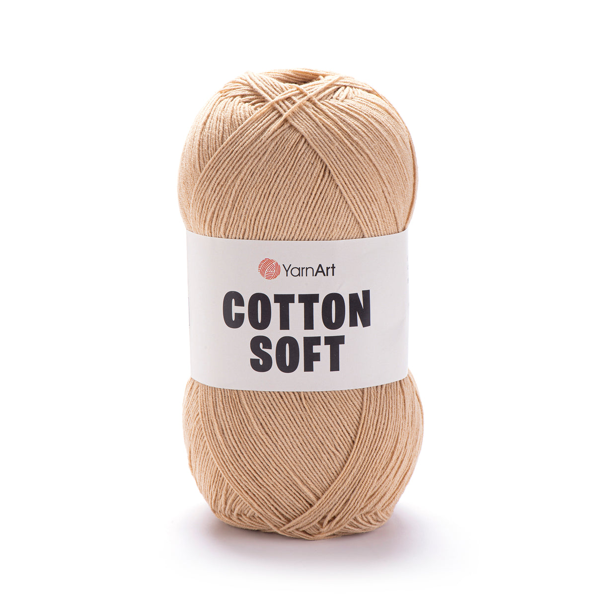 YarnArt Cotton Soft 07 Kavos su pienu – ploni medvilnės ir akrilo siūlai