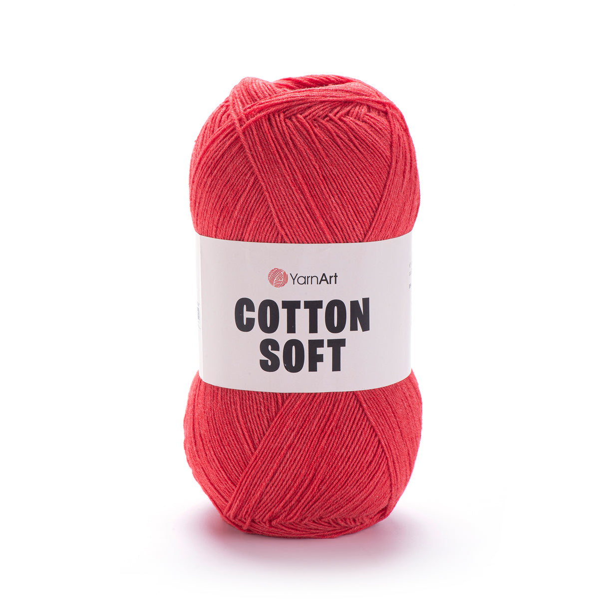 YarnArt Cotton Soft 26 Avietinė – ploni medvilnės ir akrilo siūlai