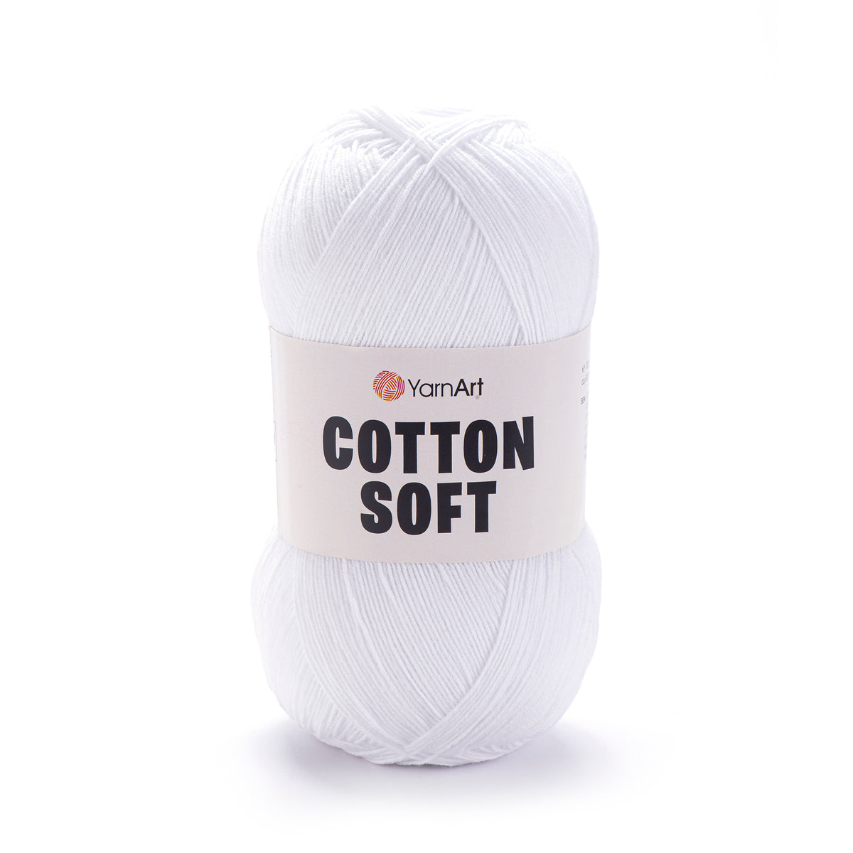 YarnArt Cotton Soft 62 Sidabrinė – ploni medvilnės ir akrilo siūlai