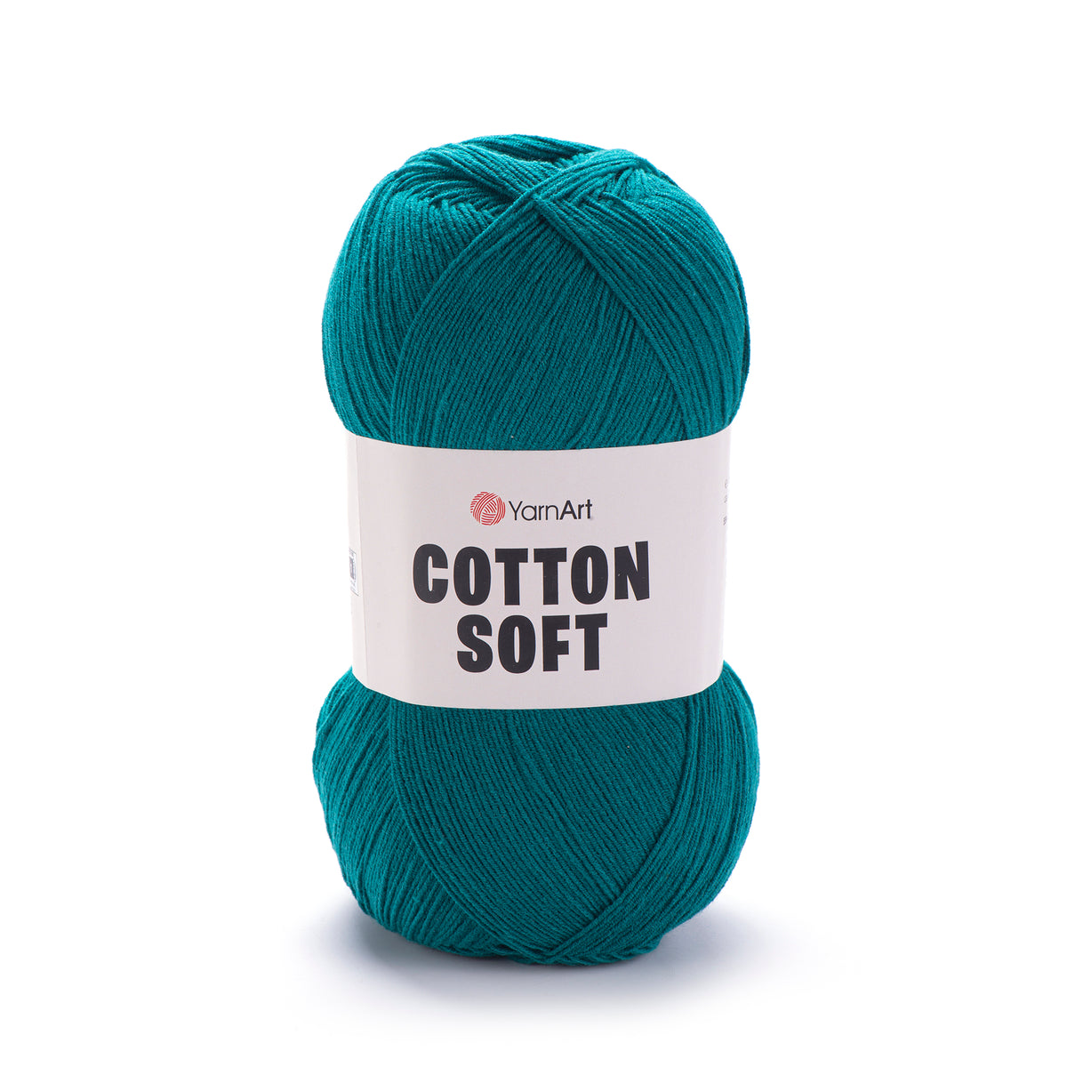 YarnArt Cotton Soft 63 Petrolio – ploni medvilnės ir akrilo siūlai