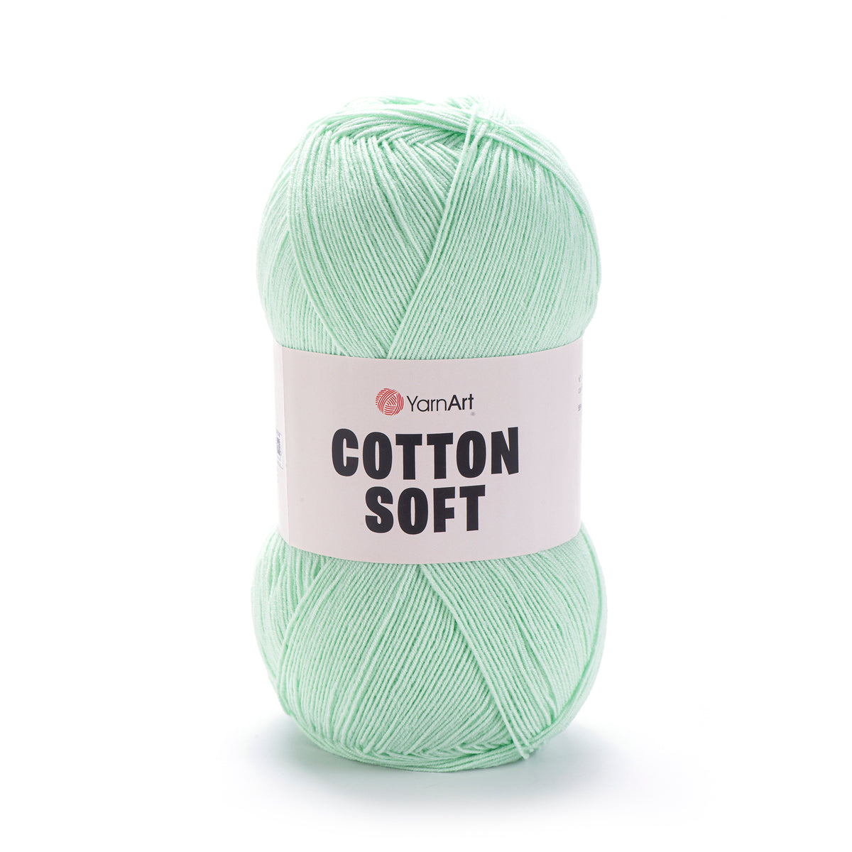 YarnArt Cotton Soft 79 Jūros putų – ploni medvilnės ir akrilo siūlai